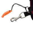 thumbnail image 2 of Scuba Diving 6ft Surface Marker with Lead Weight, Whistle, Snap, Pink, 2 of 4