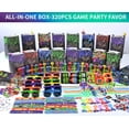 thumbnail image 2 of Videojuego Party Kit PLOUGVI de 320 unidades para niños con bolsas de regalos, 2 of 7