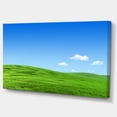 thumbnail image 2 of Calm Green Meadow - Landscape Canvas Art Print, 2 of 3