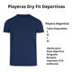 thumbnail image 5 of Playera Hombre Manga Corta Deportiva Transpirable Dry Fit, 5 of 6