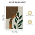 thumbnail image 2 of Nawypu  Mid-Century Boho Wall Art Geometric Forest Plant Leaf Nature Canvas Prints, Moon Botanical Desert Artwork Ready To Hang for Living Room Bedroom, 2 of 5