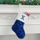 thumbnail image 1 of Calcetines con letras navideñas, calcetines sólidos de lana con colgante, adornos navideños, bolsas de regalo, calcetines para mujer., 1 of 3