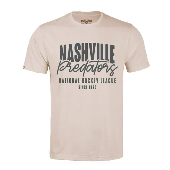 Men's Levelwear  Khaki Nashville Predators  Richmond Response T-Shirt
