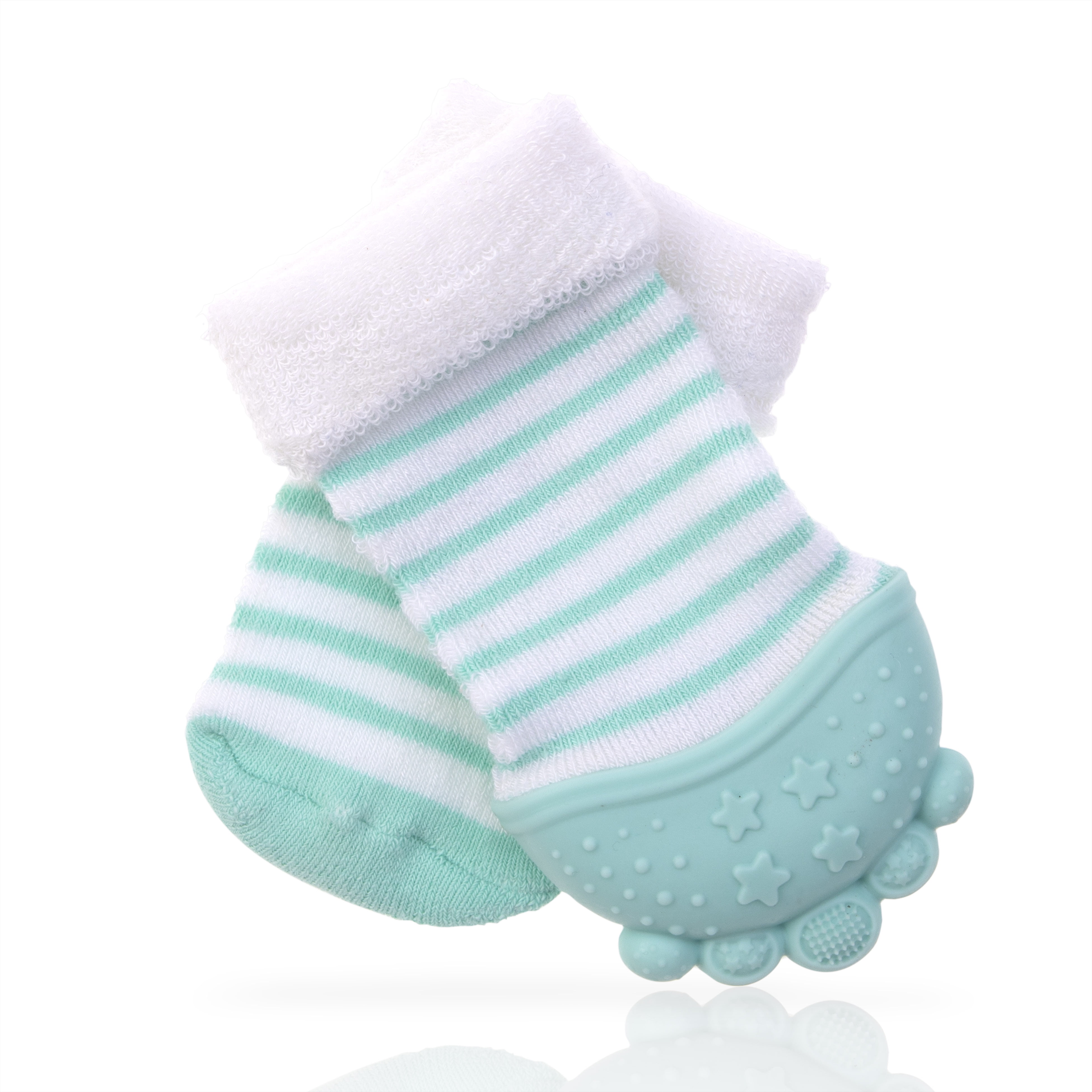 Nuby - Nuby Aqua Stripes Teething Sock 