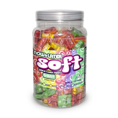 Now and Later  Giant Assorted Flavors Soft Chews Candy  38.1 Oz