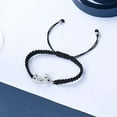 thumbnail image 4 of Cute Cat Cremation Bracelet for Ashes Stainless Steel Urn Pendant Pet Keepsake Adjustable Braided Rope Bangle Jewelry Memorial Gift for Women Men, 4 of 6