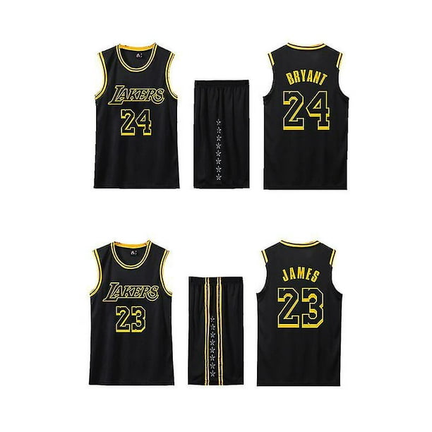 Boys' Basketball uniform sports suit James 23, Kobe 24, short