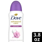 Dove Advanced Care Antiperspirant Deodorant Spray Antiperspirant Deodorant To Help Repair Skin Barrier After Shaving Pink Rosa 72-hour Antiperspirant Deodorant For Soft Underarms ,3.8 oz