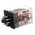 thumbnail image 5 of 6X MK2P-I Clear Shell DPDT AC220V Coil Power Relay Socket Base, 5 of 5
