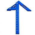 thumbnail image 5 of Center Scribe Measuring Tool,Woodworking Line Calibers Gauge,45/90 Degree Right Angle Line Gauge Carpenter Ruler Inch, 5 of 8