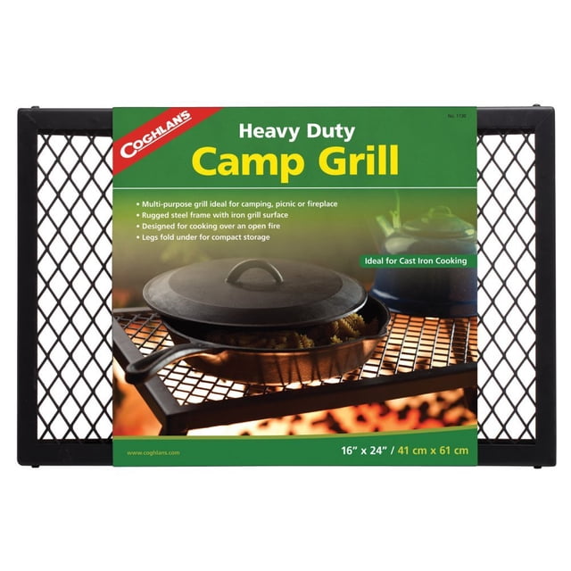 Parrilla de Camping Resistente Coghlan's 41x61 cm Portátil