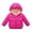 Rose red, variant on Gyratedream 2-6T Toddler Kids Little Boy Girl Fleece Hooded Puffer Jacket Winter Down Coat