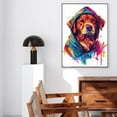 thumbnail image 5 of Hudo Wall Art - Funny Dog Canvas Poster for Kids' Room - Nova Scotia Duck Tolling Retriever Dog colorful art print, Canvas Painting Puppy Artwork, Watercolor Artwork Print For Bedroom, 5 of 5