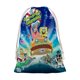 thumbnail image 1 of SpongeBob Bolsa de regalo con cierre de cinta navideño para decoración de Navidad,40cm×52 cm., 1 of 6