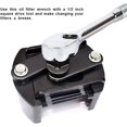 thumbnail image 5 of Oil Filter Wrench, Adjustable Filter Element Wrench for 60-80 mm Oil Filter Wrench 1/2" Housing Tool Remover Kit, 5 of 5
