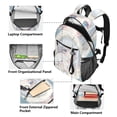 thumbnail image 5 of JIALIOU 14" Laptop Backpack Waterproof Airline Approved Stylish Casual Daypack for Travel Business College Work, Lovely Girl Holding Dog, 5 of 8