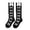 White, variant on Winter Socks Bone Bow Gothic Stockings Long Socks Cosplay Hosiery for Women Girls Daily Wear Party Club Halloween Accessory