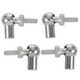 thumbnail image 3 of 6mm Male Female Thread L Shaped Ball Joint Rod End Bearings 8Pcs,8 x Pneumatic rod joint,Silver, 3 of 8