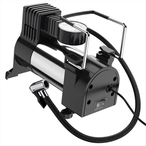 Bomba Infladora de Neumáticos Eléctrica Portátil: Bomba de Aire Multifunción para Vehículos con Compresor de 12 V para Vehículos Pequeños