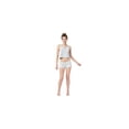 thumbnail image 3 of Aeropostale Mujeres Henley Pajama Dormir Tank Top, Gris, Grande, 3 of 3