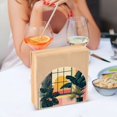 thumbnail image 3 of Yayeee Napkin Holder for Table Set of 2 Kitchen Paper Tissue Organization, Pink Sunset, 3 of 8