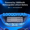 thumbnail image 2 of Ventilador de cuello HandFan, 10000 mAh, recargable, 6 velocidades, 320 g, 2 of 9