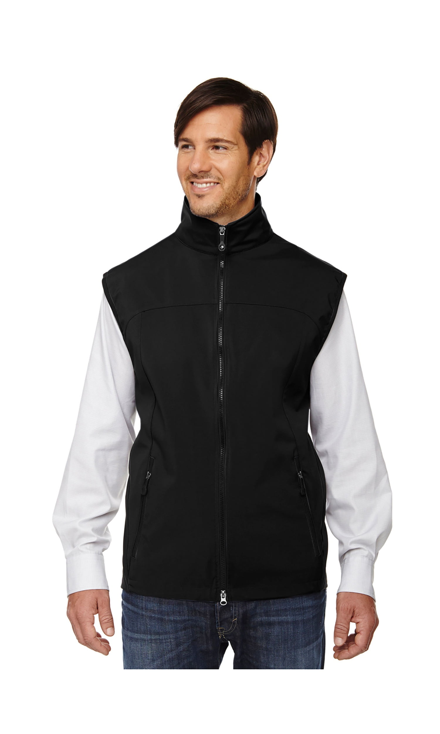 North End Adjustable Men's Soft Shell Performance Vest, Style 88127