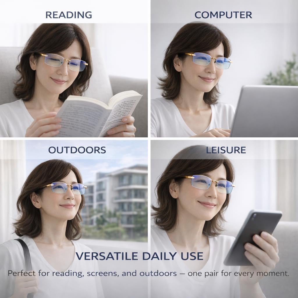 2026 NEW Vision Pro Eye Glasses Self Adjusting for Women/Men