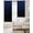 Blue, variant on Dark Red Black Ombre Blackout Curtains for Bedroom, Thermal Insulated Drapes, Modern Abstract Art Striped Gradient Black Out Curtains 63 Inch Long Room Darkening Kitchen Curtains 42"x63" 2 Panels
