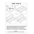 thumbnail image 2 of Adjustable Sofa, Chocolate Flannel Fabric, 2 of 2
