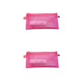 thumbnail image 3 of Injueey A4/A5/A6/B5 Transparente Rejillas dobles Cremallera Bolsa de documentos de PVC Suministros de papelería de oficina Type8 NO8, 3 of 5