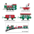 thumbnail image 4 of Snoopy Holiday Express 12‑Piece Train Set with Light, Sound, and 9‑Foot Track, 4 of 6