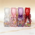thumbnail image 4 of Lilixerw Gummy Bear Candy Jar,Assorted Fruit Chewy Candy Bears Container in Clear Glass Jar,for Party,Desk,Gift,12.8 Inch,Pink, 4 of 4