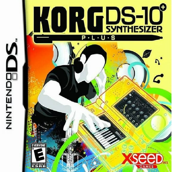 Restored KORG DS-10 Synthesizer Plus (Nintendo DS, 2010) Music Game (Refurbished)