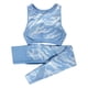 thumbnail image 2 of Mujeres Camuflaje Yoga Set 2 piezas Sujetador Medias Traje Crop Top Leggings de cintura alta Ropa de Abanopi Pantalones de sujetador deportivo, 2 of 7