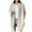 White, variant on Scyoekwg Winter Jacket for Women Fall and Winter Warm Button Long Jacket with Pocket Winter Warm Jackets Casual Solid Color Outwear Loose Long Sleeve Outerwear (Beige,L)