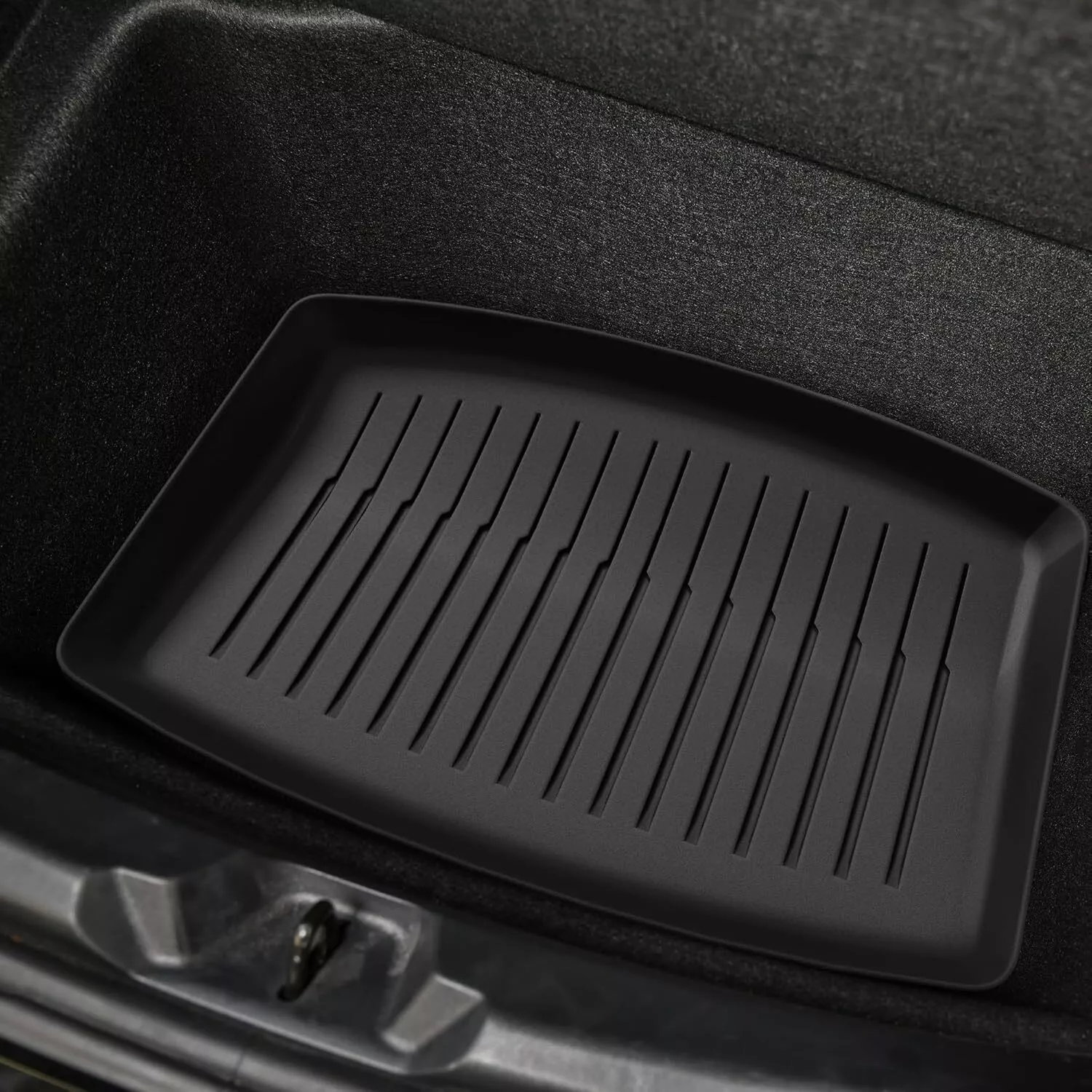 RVNI Floor Mats for 2024 2025 Tesla Model 3 Highland Full Cover Car Mats with Front Rear Cargo Mat TPE All-Weather Floor Mats Model 3 Accessories