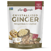 Ginger People Crystallized Ginger Candy Bag - 3.5 Ounce Each