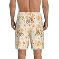 thumbnail image 4 of Lsque Cute Bee Gnome Mens Sleep Pajama Shorts,Short Pajama Pants, Cotton Ultra-Soft Knit-4X-Large, 4 of 9