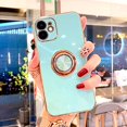 thumbnail image 1 of IBAOLE Specially Designed for i 13 Mobile Phone case Luxury Phone Magnetic Case for iPhone 13 Pro Max Mini Cover with Ring Holder Soft ScratchIBAOLE Resistant Microfiber Lining, 1 of 7