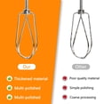 thumbnail image 2 of PQPO Stainless Steel Hand Mixer Beaters, Compatible with KitchenAid, 2 of 7