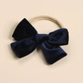 thumbnail image 1 of Diademas navideñas de 4'' con lazo para el cabello para niñas pequeñas, lazos de terciopelo, accesorios para el cabello para conjuntos navideños de bebés y niños pequeños, una corbata, 1 of 6