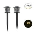 Meitianfacai 2PC Solar Lights, Landscape Spotlights, Outdoor Garden