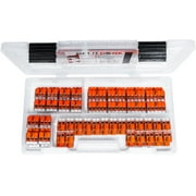 WAGO 221 Series 85pc Compact Splicing Wire Connector Assortment with Case