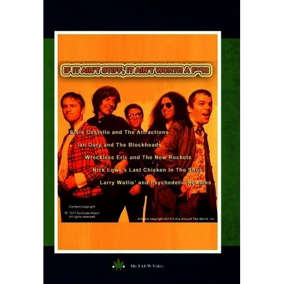 If It Ain't Stiff It Ain't Worth a F@@K (DVD), Mr Fat - w Video, Drama