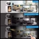 thumbnail image 3 of 1080p Videollamada Inalámbrica Bidireccional Cámara De Seguridad Interior Dytimeem SH053 Color Blanc Visión 355 °Con Ptz, 2mp Seguimiento De Movimiento Alarma Inteligente Pantalla Ips De 2,8 Pulgadas, 3 of 8