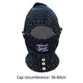 thumbnail image 1 of Gorro de punto para invierno gorro suave y cómodo para la Wdftyju cara y el cuello térmico transpirable máscara facial completa ligero para deportes al aire libre, 1 of 2