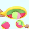 thumbnail image 3 of Beach Toys Toss and Catch Game,Happon Toss and Catch Ball Set with 2 Paddles 2 Balls,Beach Games for Kids Family,Pool Yard Game Outdoor Toys for Kids Family Paddle Ball, 3 of 7