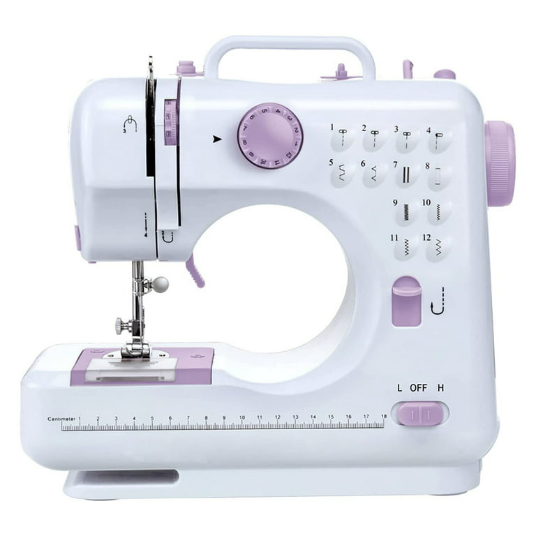 Do you have this kind of miniature sewing machine at home? Simple oper