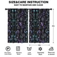 thumbnail image 2 of Blackout Kids Curtains,Black Halloween Ghost Spider Pattern Childrens Insulated Curtains Set Of 2,Bedroom Essentials,Toddler Room Decor 52"x84", 2 of 5